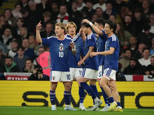 三笘薫のゴールにより１－０でイングランドを破った日本代表photo by Kazuhito Yamada/Kaz Photography