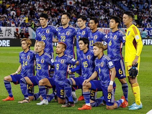 前回ワールドカップのクロアチア戦に先発したイレブン。このうち８人が今回もメンバー入りしている photo by JMPA