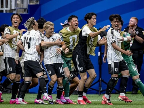 自らのスタイルを確立させ、Ｗ杯に臨んだ日本代表　photo by Getty Images