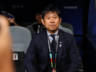 来年１月のアジアカップまでの続投が決まった森保一日本代表監督 photo by JMPA