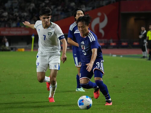 アジア大会でU－21日本代表のサイドバックとして注目を集めた小杉啓太 photo by Kazuhito Yamada／Kaz Photography