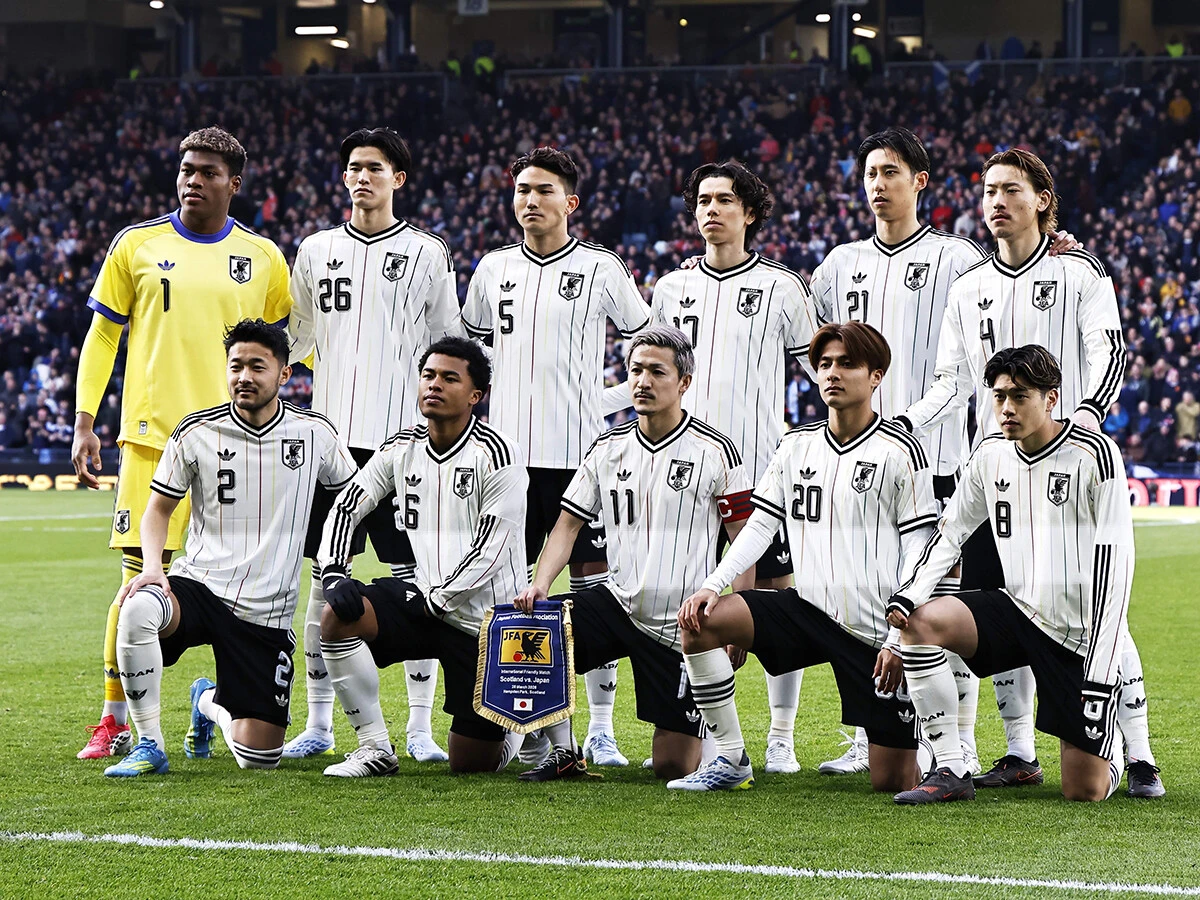サッカー日本代表が地力を証明したスコットランド戦前半 終盤の布陣変更は「非計画な産物」