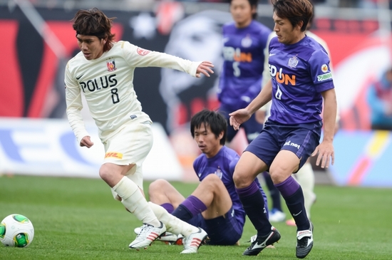 開幕戦で先制ゴールを決めた浦和の柏木陽介。試合は２－１で浦和が勝利した