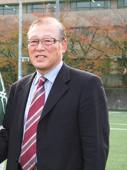 Ｊ２岐阜社長時代の今西和男。Ｊリーグ、日本 サッカーの発展に多大な貢献をした一人