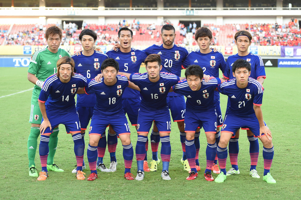 東アジアカップ3試合で３ゴールだったハリルジャパン　photo by AFLO　SPORT