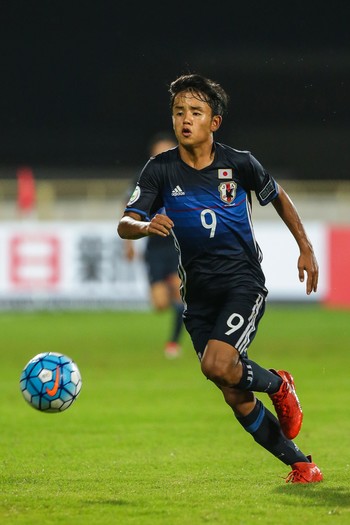 U-16アジア選手権で活躍し、注目が集まる久保