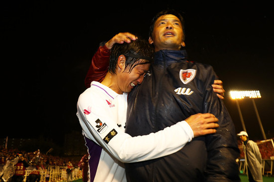 J1昇格プレーオフ準決勝で惜しくも涙を飲んだ京都サンガ