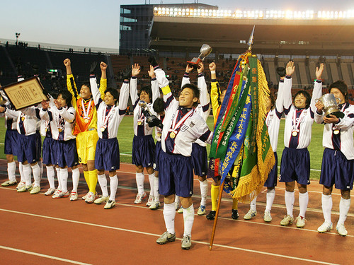 2005年度の全国高校サッカー選手権。野洲高の優勝はサッカー界に衝撃を与えた