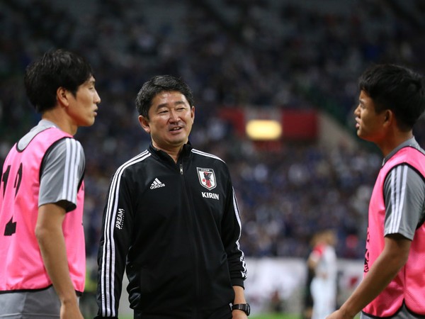 現在は日本代表のフィジカルコーチを務める松本（写真：日本サッカー協会提供）
