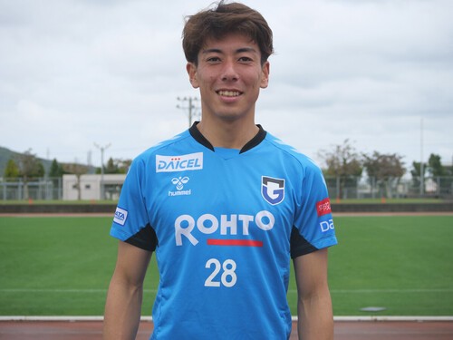 ロアッソ熊本から移籍してきた杉山直宏。ガンバ大阪でのさらなる活躍が期待される