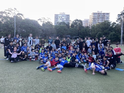 田代さんはシドニーでサッカースクールを経営している（写真／田代さん提供）