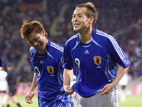 2006年Ｗ杯直前、日本代表のドイツ戦で２ゴールを決めた高原直泰