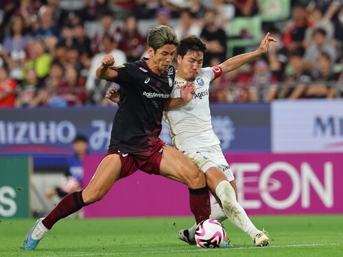 J1優勝争いは混戦。６月26日の神戸対町田は０－０のドローだった photo by Getty Images