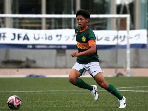 静岡学園のDF野田裕人 photo by Yoshida Taro
