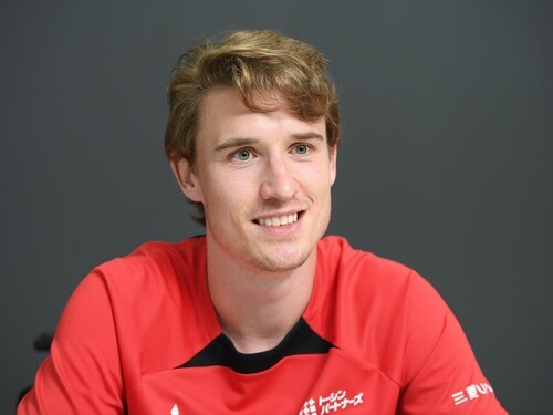 浦和レッズのホイブラーテンが、日本での生活や母国ノルウェーのサッカーについて教えてくれた　photo by Kishiku Torao