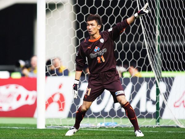 現役時代（2008年／清水エルパルス）の西部洋平氏　photo by AFLO