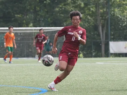 高知のFW門田翔平　photo by Morita Masayoshi