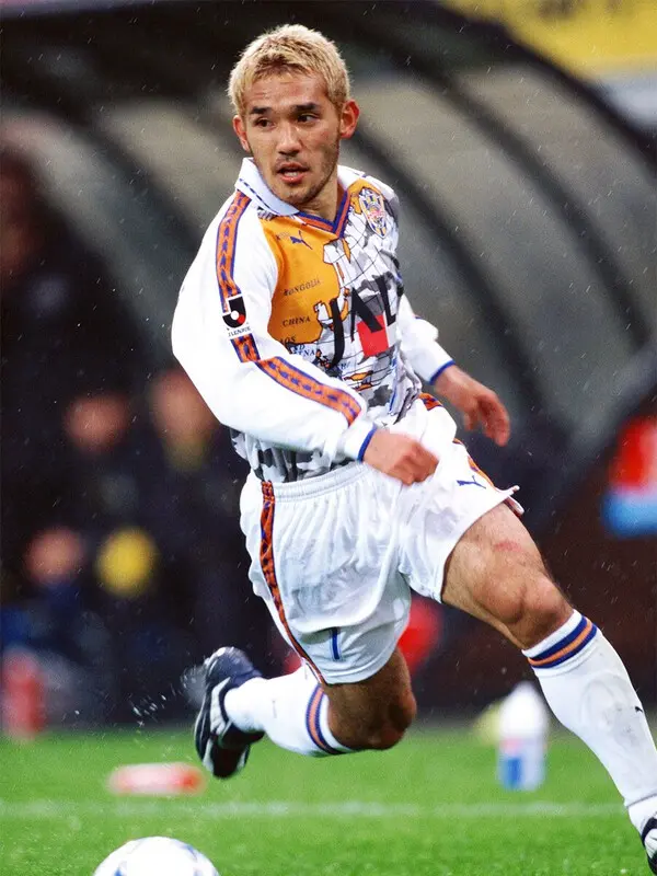 1999年の清水エスパルス時代　photo by AFLO