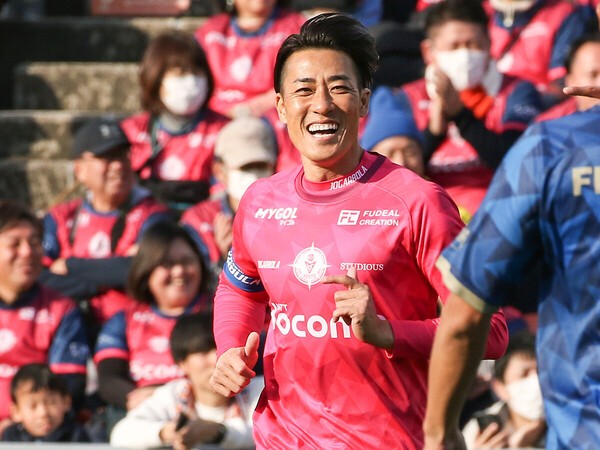 GKとして日本初の引退試合を行なった南雄太さん　photo by ©️ヤナガワゴーッ！