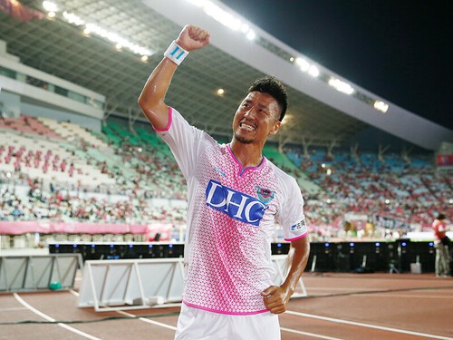 現役引退を発表した豊田陽平。2010年から21年までサガン鳥栖でプレーしたphoto by Mutsu Kawamori/AFLO