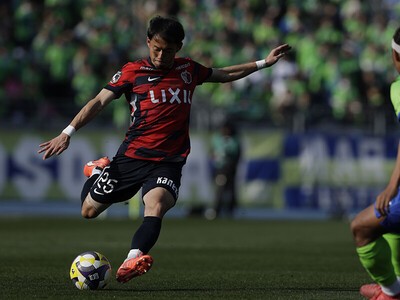 横浜Ｆ・マリノスから鹿島アントラーズに移籍した小池龍太 photo by Fujita Masato