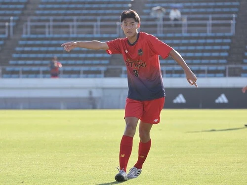 札幌大谷のDF大石蓮斗　photo by Morita Masayoshi