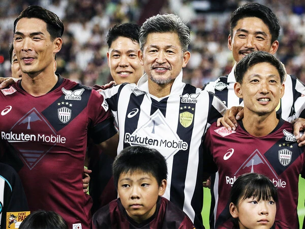 この日の主役もやっぱりキングカズだった　photo by ©️ヤナガワゴーッ！