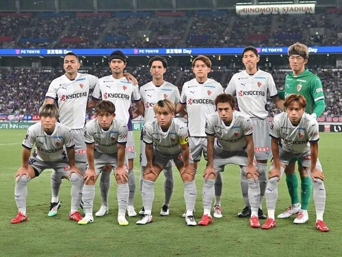 第27節終了時点でJ1首位に立つ京都サンガF.C.　photo by Kishiku Torao