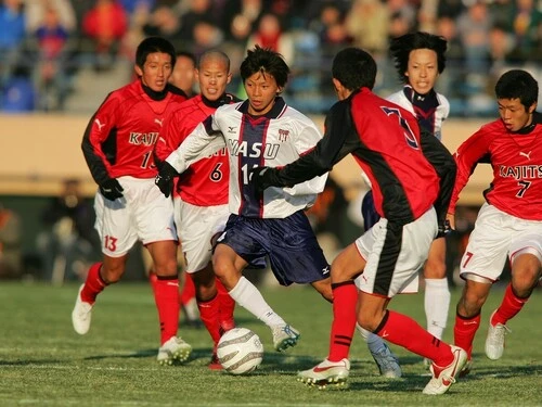 野洲高校２年時に全国高校サッカー選手権大会優勝を経験した乾貴士　photo by Takahashi Manabu