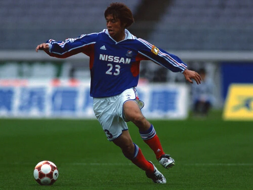 鹿児島実業高校を卒業後、横浜Ｆ・マリノスでプロとしてのキャリアをスタートさせた田原豊 photo Ryuichi Kawakubo/AFLO SPORT