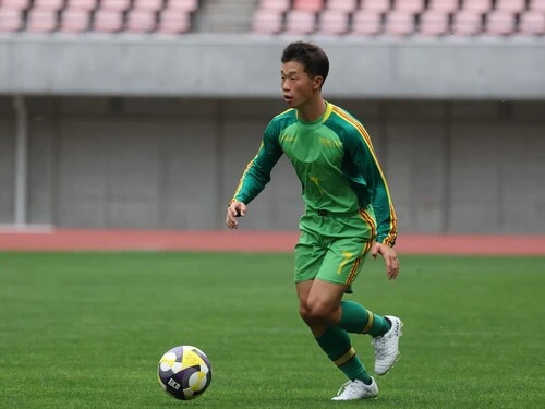 帝京長岡のMF水澤那月　photo by Morita Masayoshi