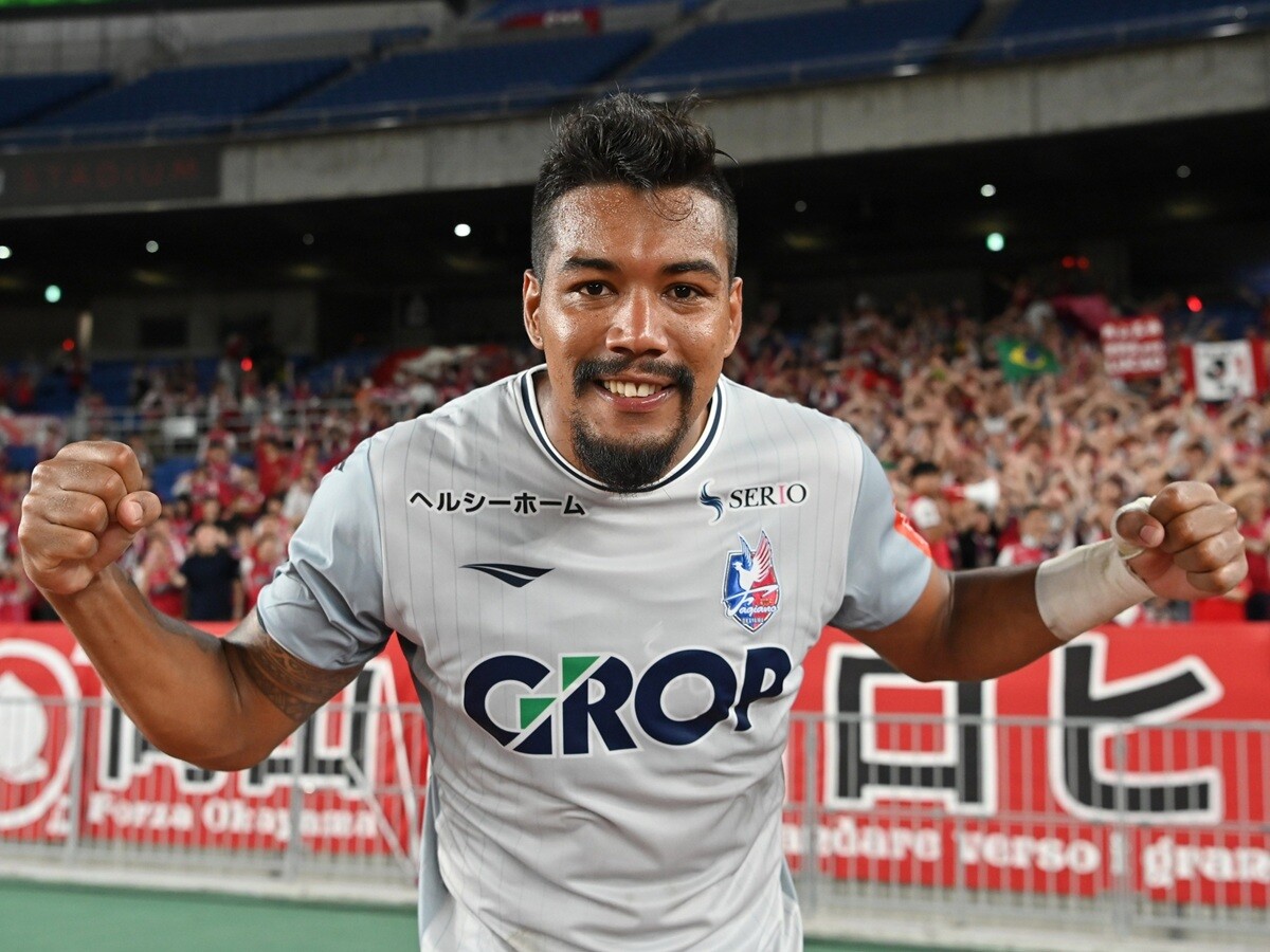 Ｊリーグで充実の日々を語るファジアーノ岡山のFWルカオ「本当に感動した」スタジアムとは？