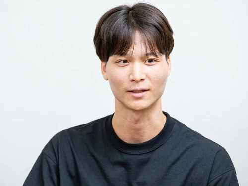 東京ヴェルディのアカデミー時代ついて語る中野雅臣photo by Sano Miki