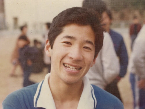 高校時代の木村和司氏　写真提供：（有）シュート