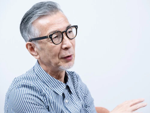 木村和司氏との「名コンビ」について語る水沼貴史氏　photo by Miki Sano