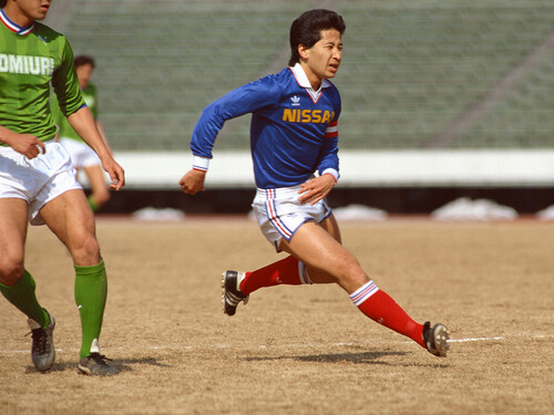 日産入りしてからも中心選手として活躍した木村和司氏　photo by (C)Shinichi Yamada/AFLO