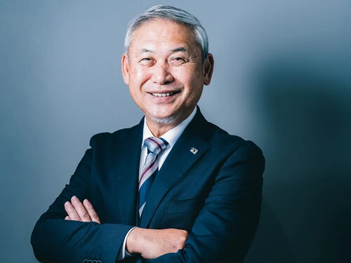 木村和司氏が日本代表で活躍する姿をお客さんの家でテレビ観戦したことがあるという佐々木則夫氏　photo by Miki Sano