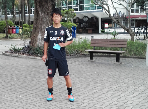 ブラジルから欧州のクラブ、そして日本五輪代表入りを目指す蒔田泰広