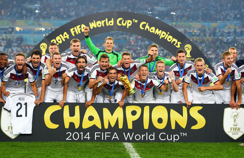 ブラジルW杯覇者のドイツ。EURO2016でも頂点を狙うが......。photo by Getty Images