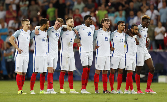 準決勝でドイツに敗れたイングランドだが...。photo by Getty Images