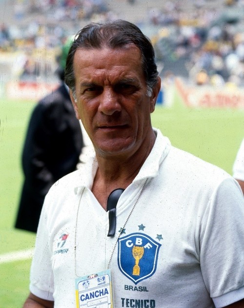 1986年メキシコＷ杯でブラジル代表を率いるテレ・サンターナ監督