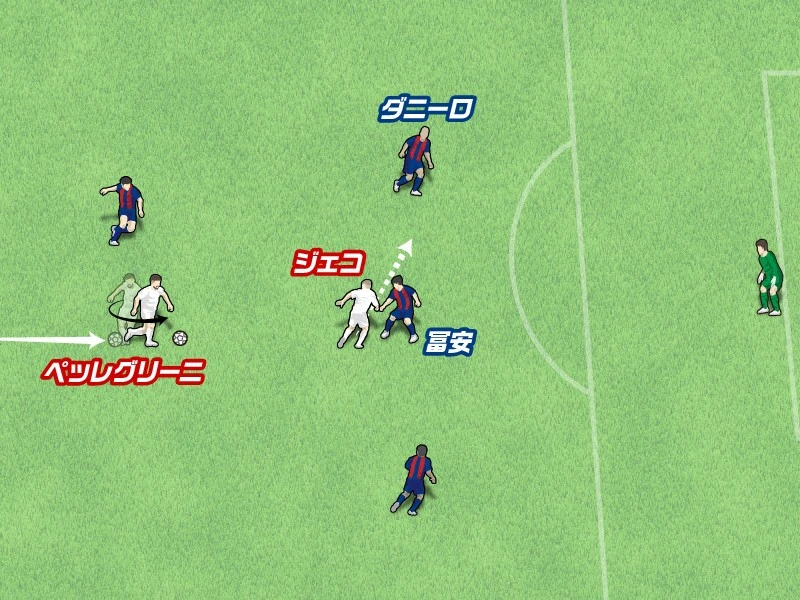 冨安健洋を翻弄 ローマのストライカーが仕掛けた巧みな駆け引き 海外サッカー 集英社のスポーツ総合雑誌 スポルティーバ 公式サイト Web Sportiva