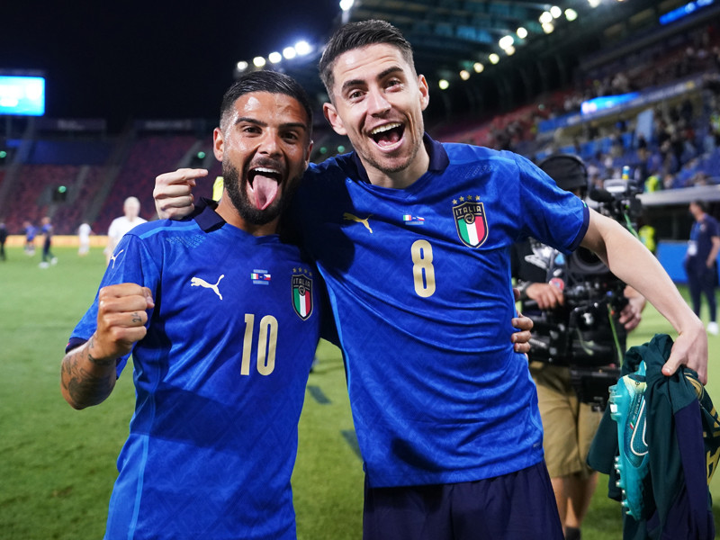 イタリア代表10番 インシーニェ EURO 2020インポートM日本サイズでL