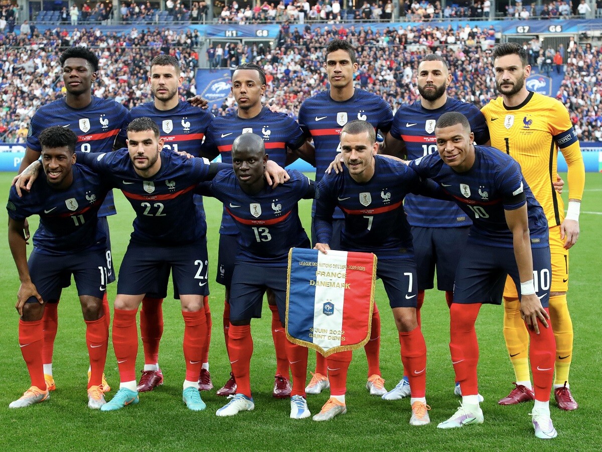フランス代表 選手支給ユニフォーム 2022 シーズン ベンジャミンパ 