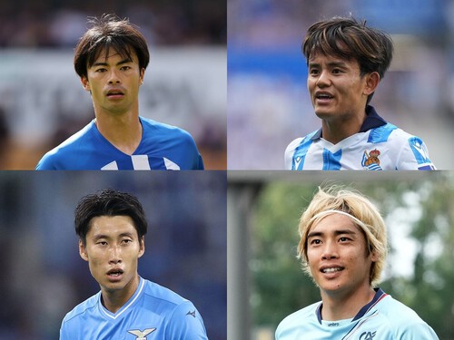 ５大リーグをはじめ、欧州各国リーグで日本人選手たちが活躍している