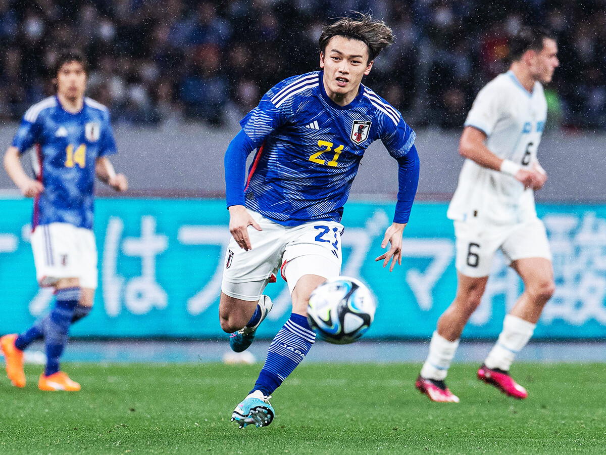 上田綺世が感じた日本とベルギーのサッカー文化の大きな違い「ボールを持つことが絶対にいいとされているわけではない」