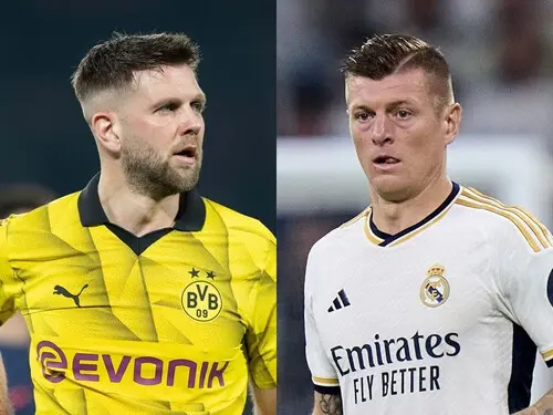 レアル・マドリードのクロース（右）とドルトムントのフュルクルク（左） photo by Getty Images