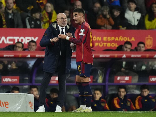 EURO2024でスペイン代表を指揮するルイス・デ・ラ・フエンテ監督 photo by Getty Images