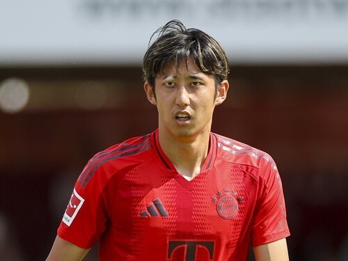今季からバイエルンでプレーする伊藤洋輝　photo by Getty Images
