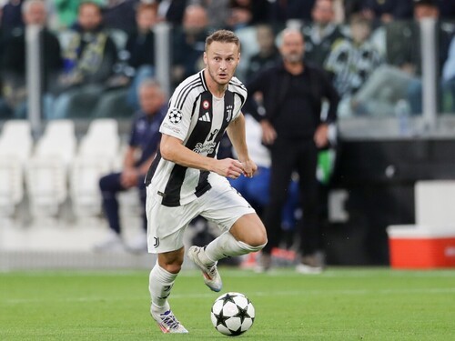 今季ユベントスのトップ下を務める、オランダ人MFコープマイネルス　photo by Getty Images
